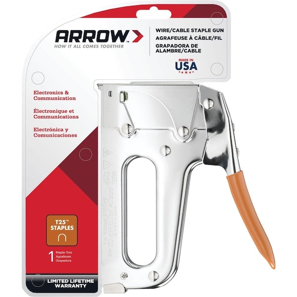 T25 Heavy-Duty Wire and Cable Staple Gun